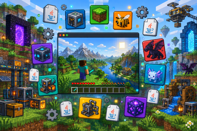 Minecraft mods explained for new players and how modding works